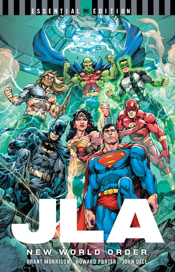JLA: NEW WORLD ORDER (DC ESSENTIAL EDITION) cover