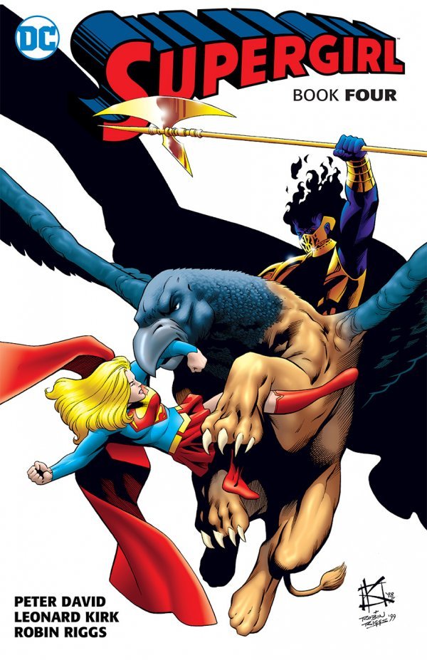 SUPERGIRL BY PETER DAVID BOOK FOUR cover
