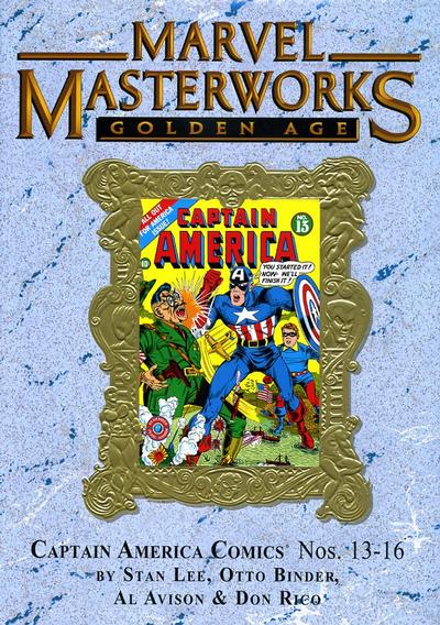 Marvel Masterworks: Golden Age - Captain America Vol. 4 cover