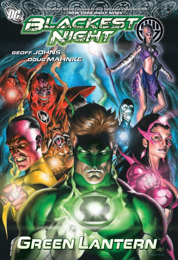Blackest Night: Green Lantern cover