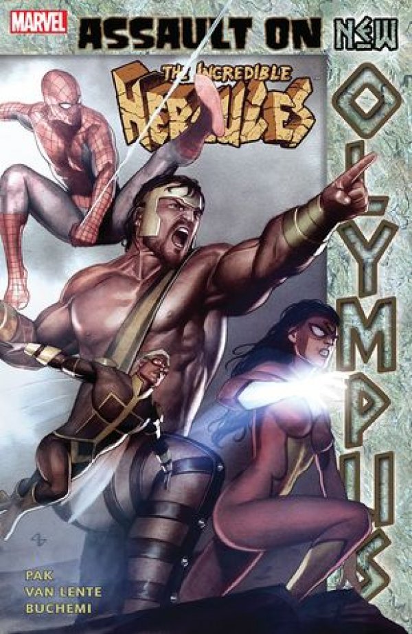 Incredible Hercules: Assault on New Olympus: Assault on New Olympus cover