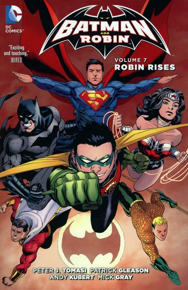 Batman and Robin Vol. 7: Robin Rises cover