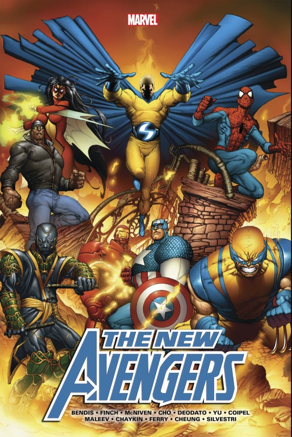 The New Avengers Omnibus Vol. 1 cover