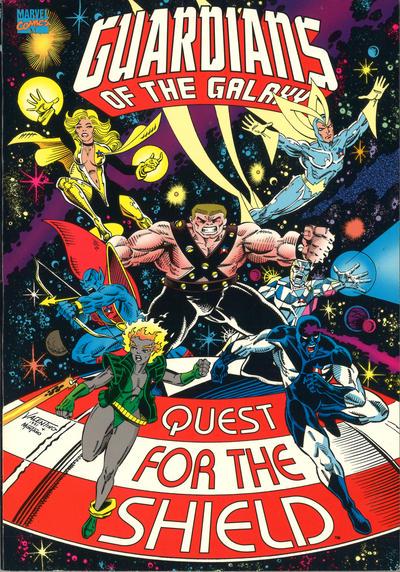 Guardians of the Galaxy Quest for the Shield TP cover