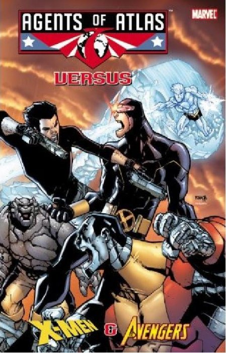 Agents of Atlas: Versus X-Men and Avengers cover