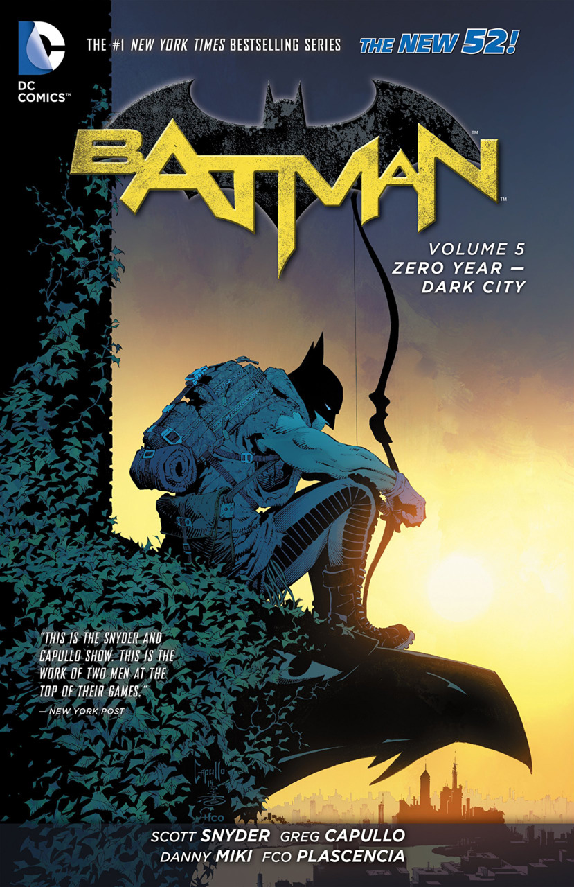 Batman HC Vol 05 Zero Year Dark City (N52) cover
