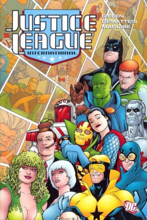 Justice League International Vol. 3 HC cover