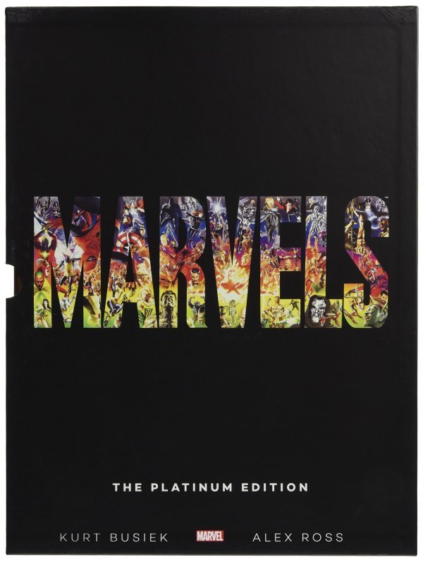 Marvels Platinum Edition Slipcase cover