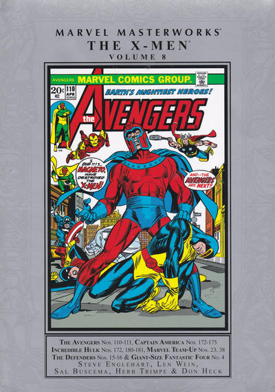 Marvel Masterworks: The X-Men Vol. 8 cover