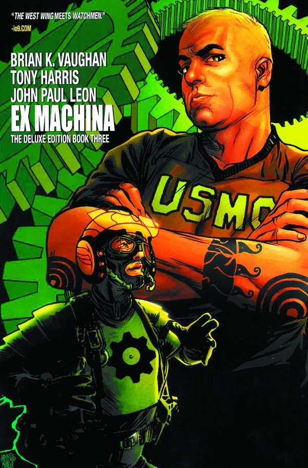 Ex Machina: The Deluxe Edition Book 3 cover