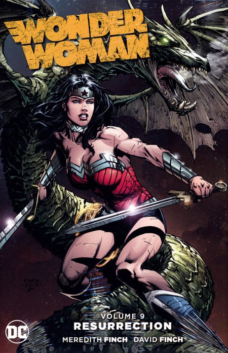 Wonder Woman Vol. 9: Resurrection HC cover