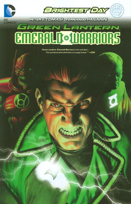 Green Lantern Emerald Warriors Vol 01 cover