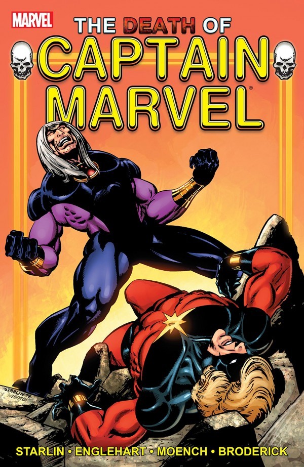 Captain Marvel TP Death of Captain Marvel New Ptg cover