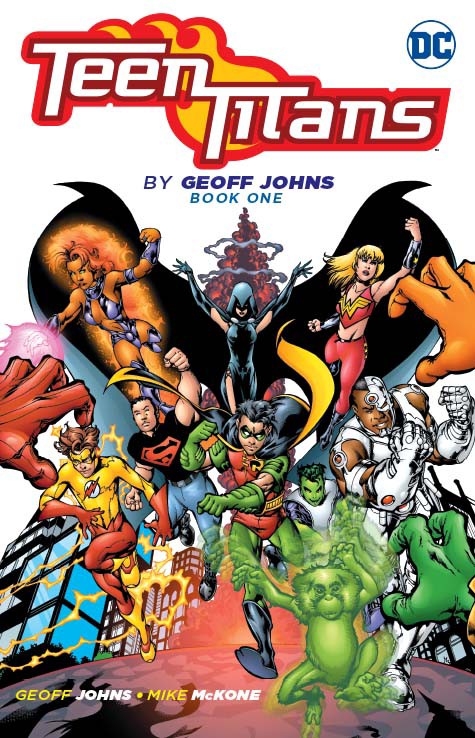 Teen Titans By Geoff Johns Book 01 cover