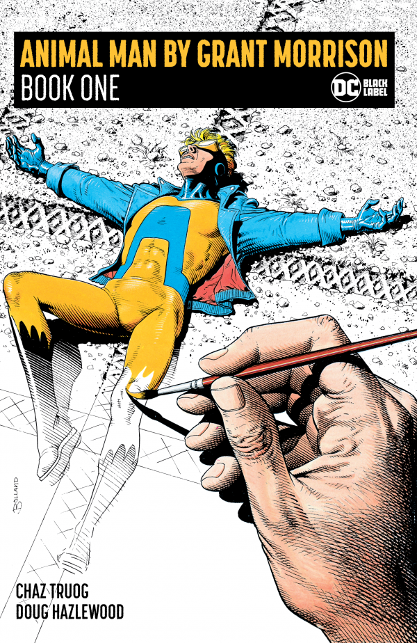 ANIMAL MAN BY GRANT MORRISON BOOK ONE cover