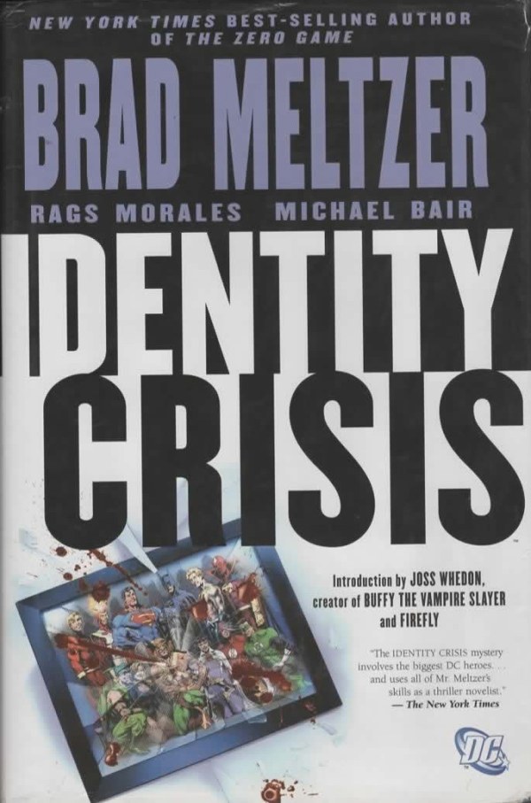 Identity Crisis HC Bookmarket Version cover