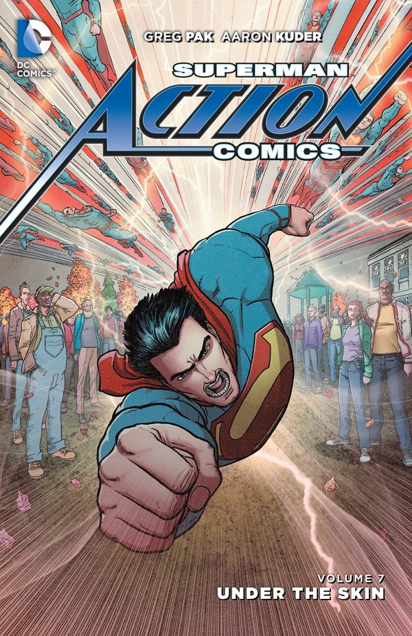 Superman Action Comics Vol 07 Under the Skin cover