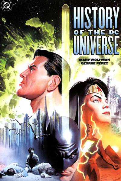 History of the DC Universe cover