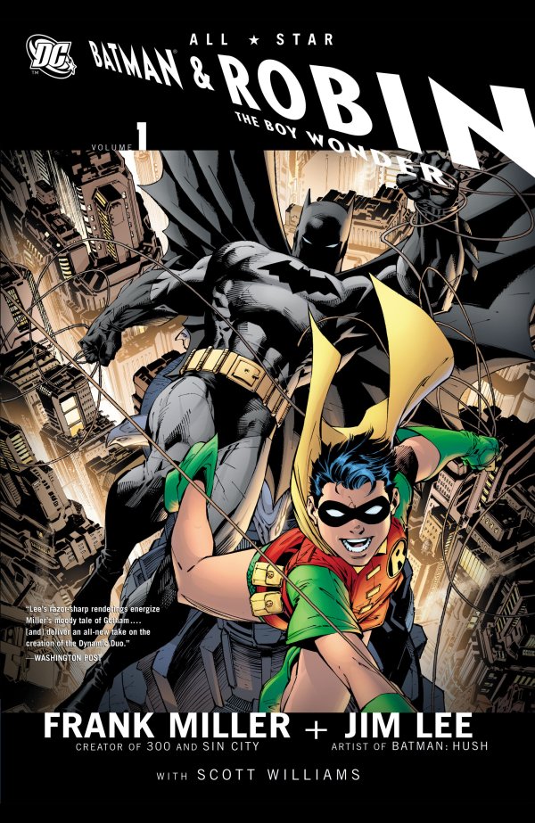 All Star Batman and Robin, the Boy Wonder Vol. 1 cover