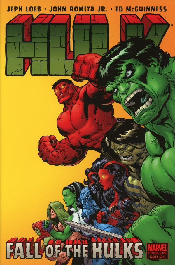 Hulk Vol. 5: Fall of the Hulks HC cover