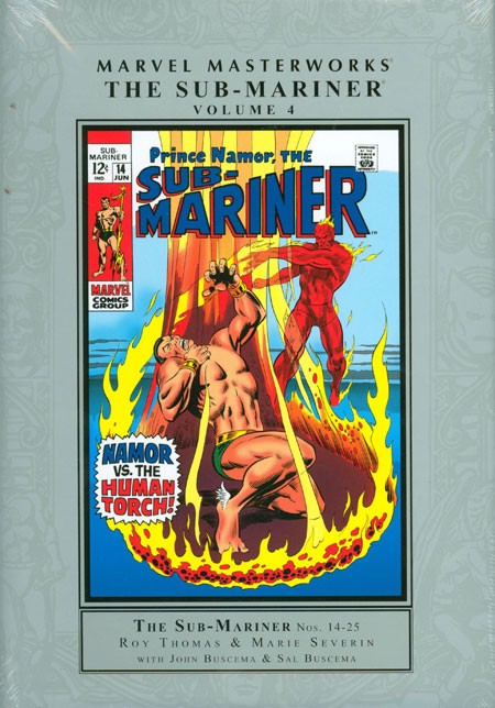 Marvel Masterworks: The Sub-Mariner Vol. 4 cover