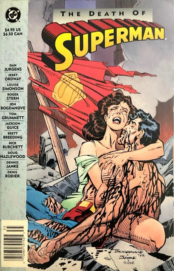 Superman: The Death of Superman TP cover