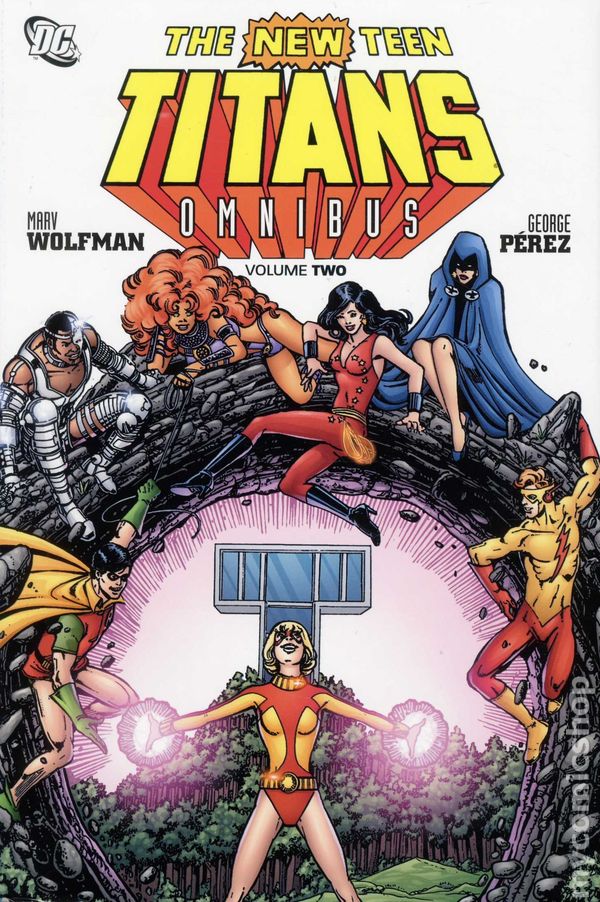 The New Teen Titans Omnibus Vol. 2 cover