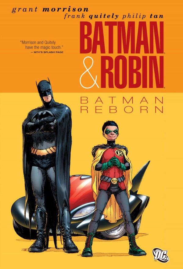 Batman & Robin Deluxe HC Vol 01 Batman Reborn cover