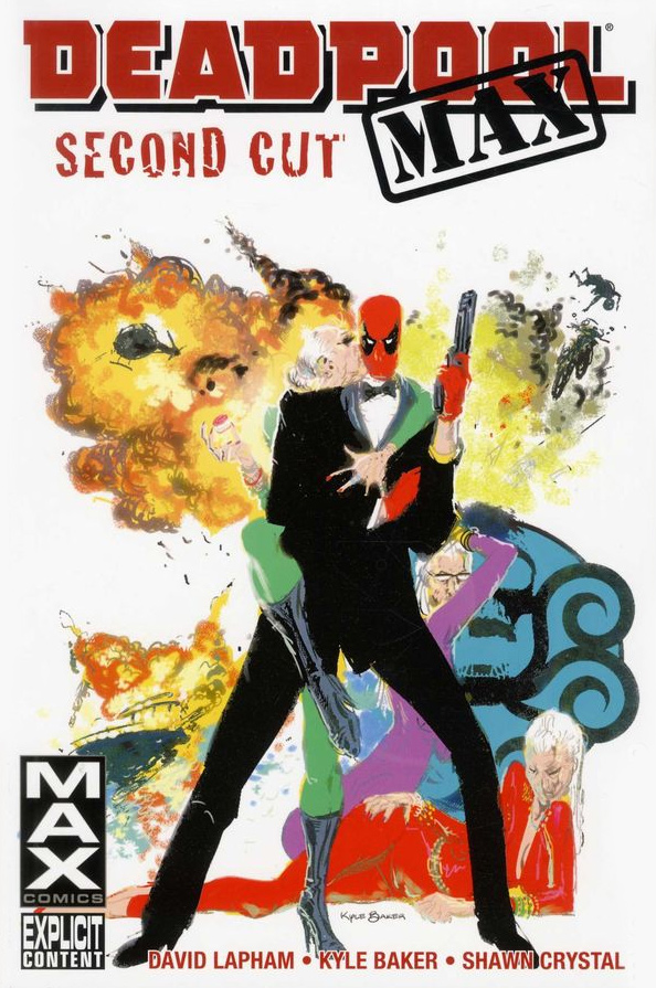 Deadpool Max Prem HC Second Cut cover