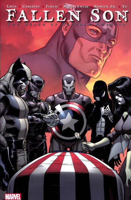 Fallen Son: The Death of Captain America cover