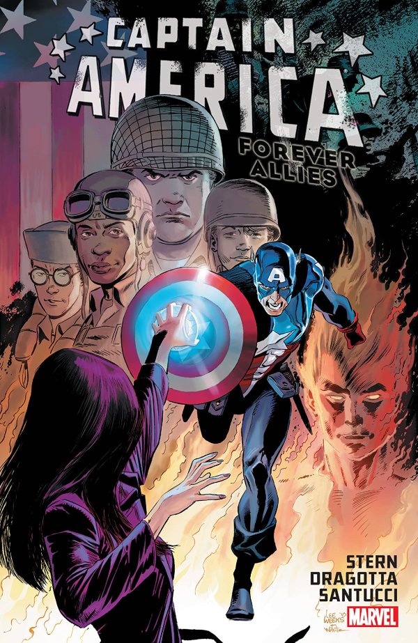 Captain America: Forever Allies TP cover