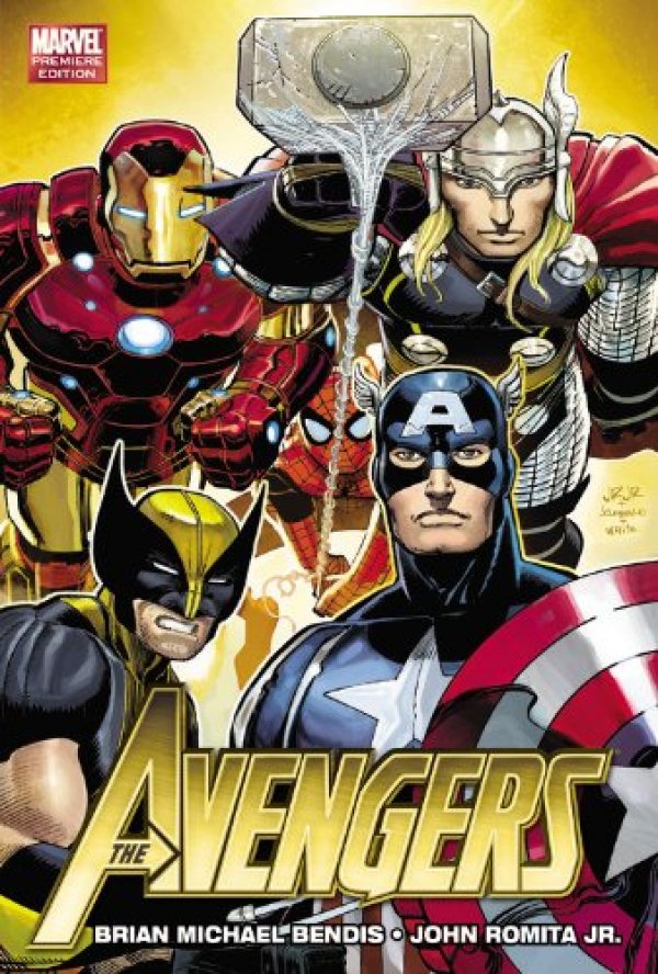 Avengers By Brian Michael Bendis Prem HC Vol 01 cover