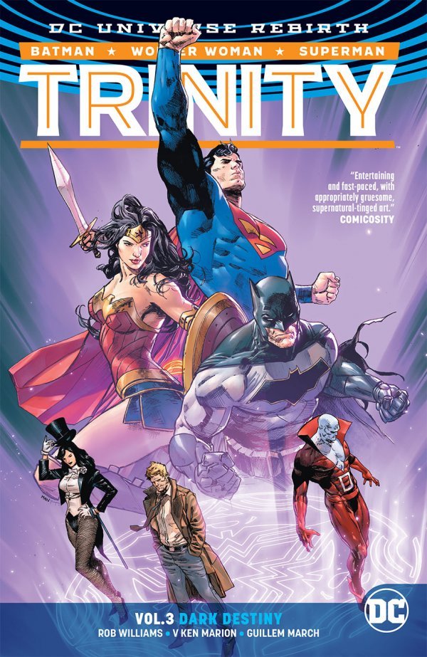 Trinity Vol 03 Dark Destiny Rebirth cover