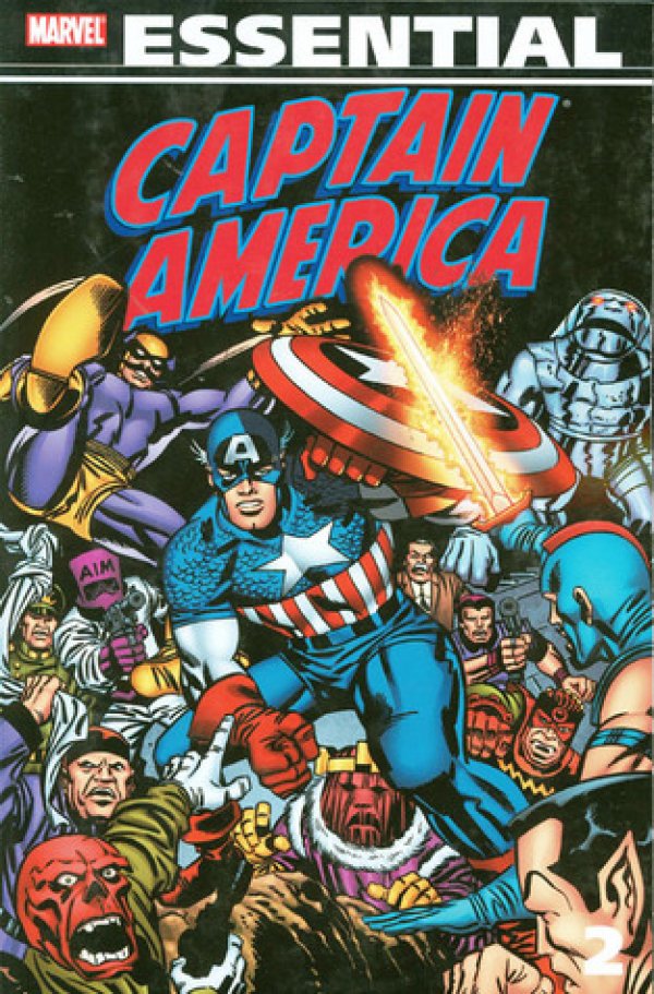 Essential Captain America Vol. 2 cover