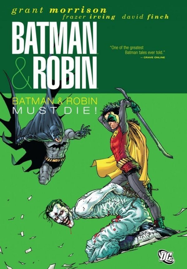Batman and Robin Vol. 3: Batman & Robin Must Die! cover