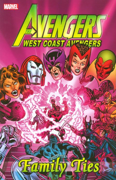 Avengers: West Coast Avengers - Family Ties cover