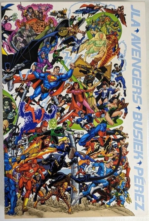 JLA / Avengers HC Slipcase Set cover
