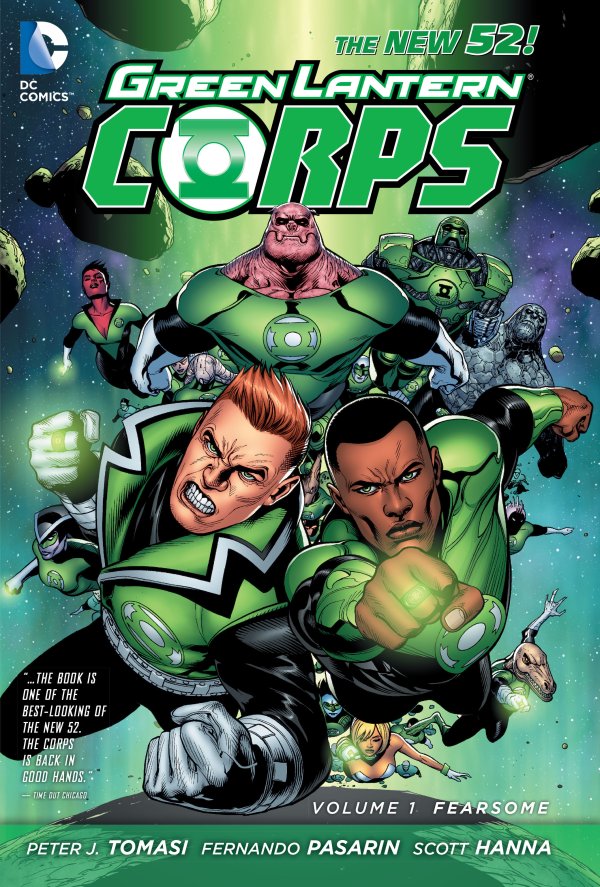 Green Lantern Corps Vol 01 Fearsome (N52) cover