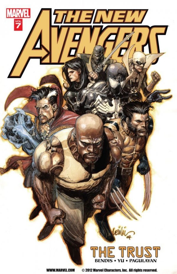 The New Avengers Vol. 7: The Trust cover