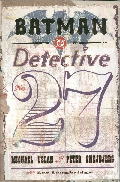 Batman: Detective No. 27 TP cover