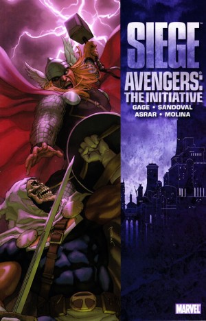 Siege: Avengers – The Initiative cover