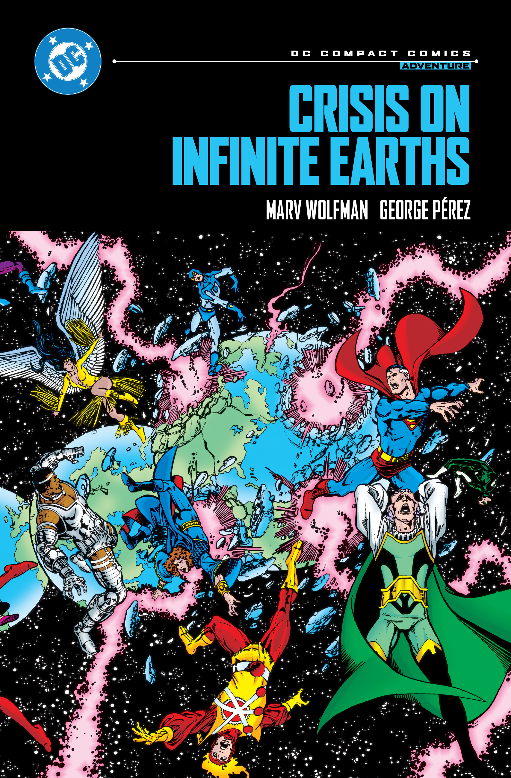 Crisis on Infinite Earths: DC Compact Comics Edition cover