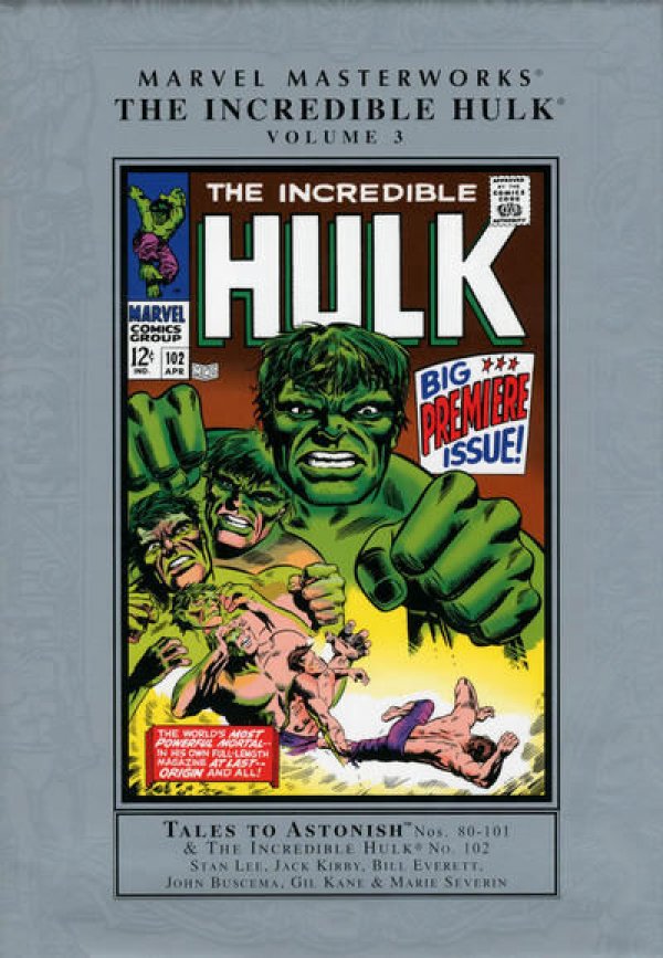 Marvel Masterworks: The Incredible Hulk Vol. 3 HC cover