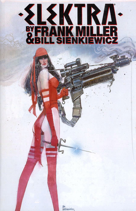 Elektra by Frank Miller & Bill Sienkiewicz Omnibus cover