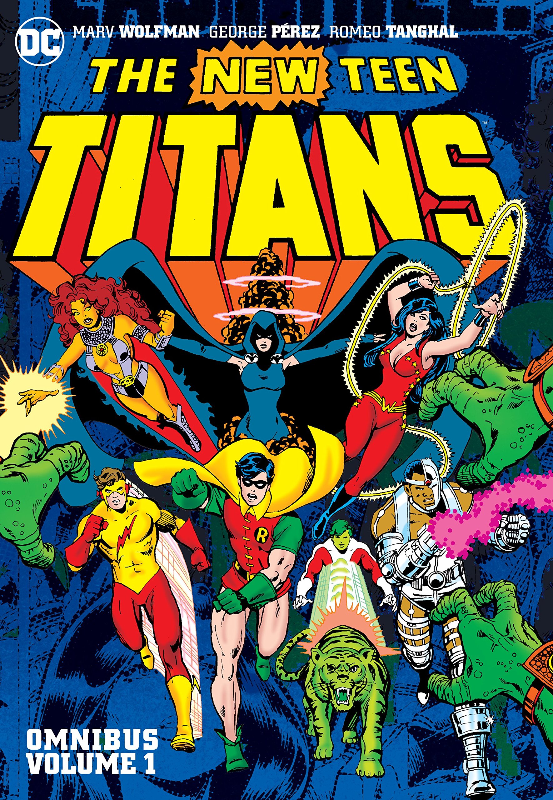 The New Teen Titans Omnibus Vol. 1 cover