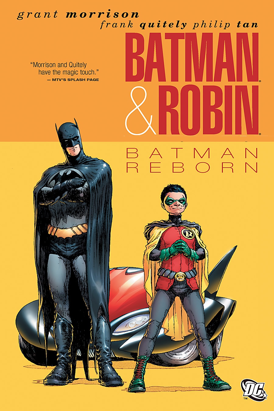 Batman and Robin: Batman Reborn cover