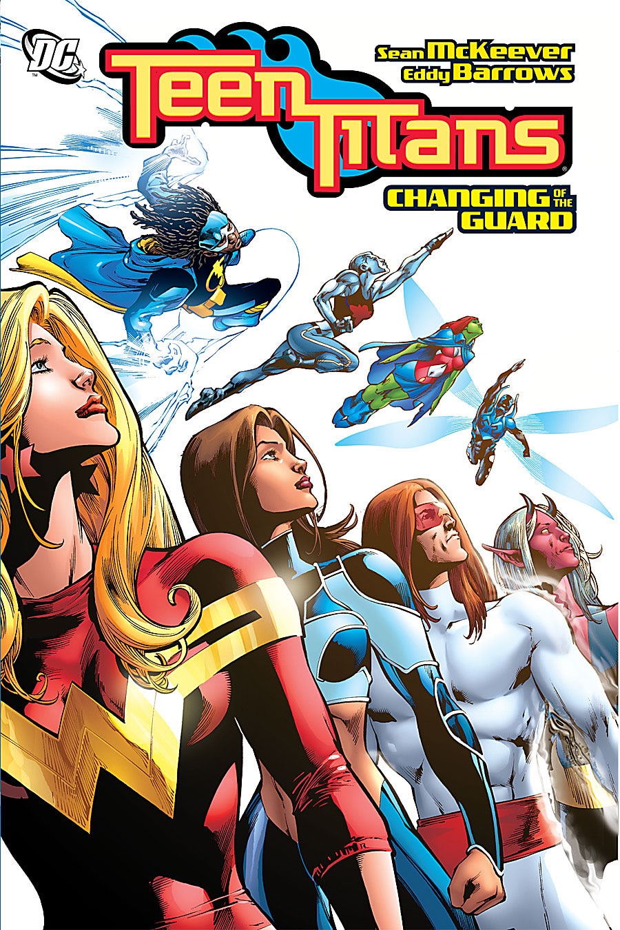 Teen Titans Changing of the Guard TP cover
