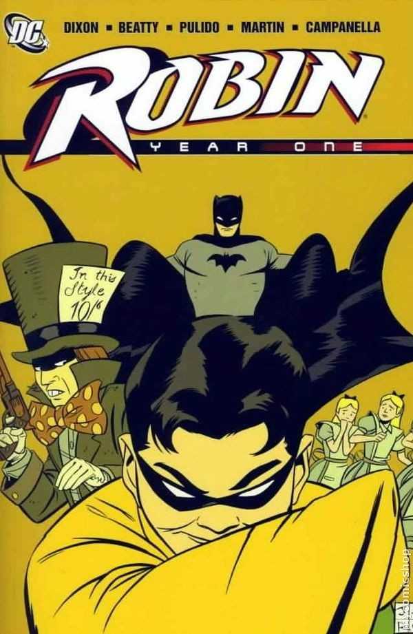 Robin Year One TP cover