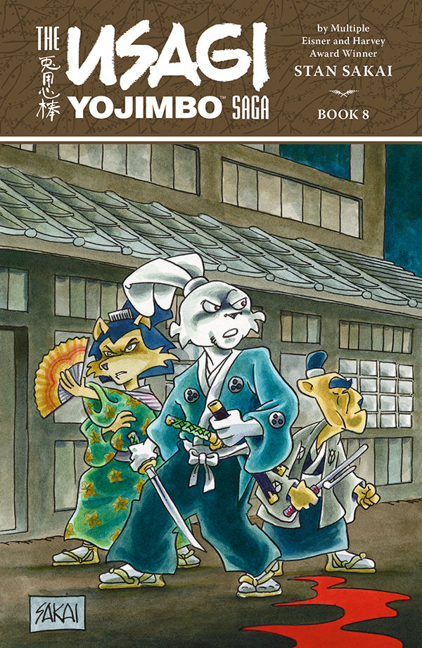 Usagi Yojimbo Saga Volume 8 TPB cover