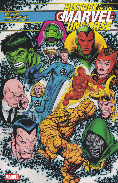 History of the Marvel Universe cover
